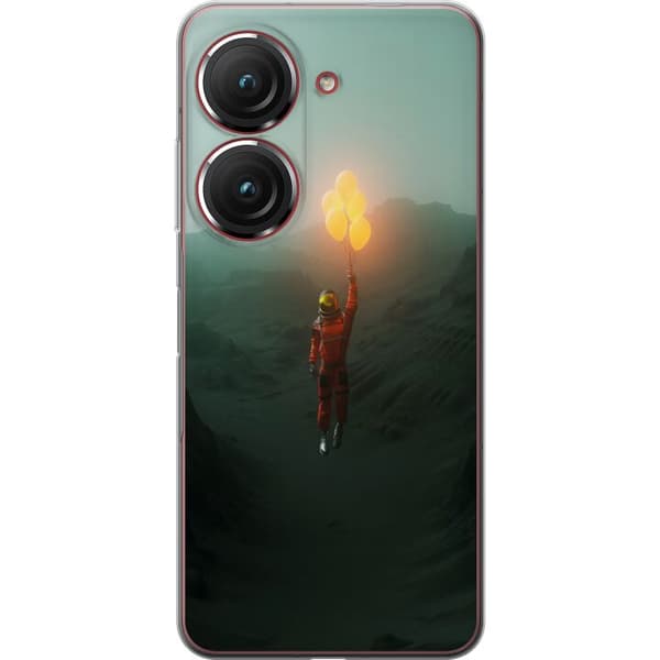 Kompatibelt Mobildeksel til Asus Zenfone 9 Retro diamant flerfarget