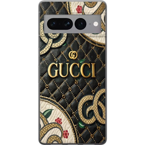 Google Pixel 7 Pro Genomskinligt Skal Gucci