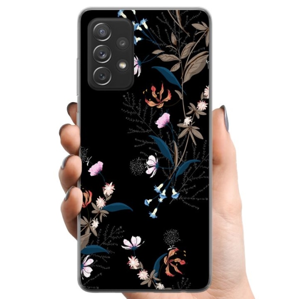 Samsung Galaxy A52 5G TPU Mobilcover Blomster