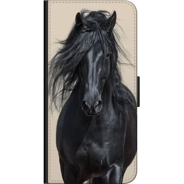 Kompatibelt Plånboksfodral till Nokia 3.4 Horse