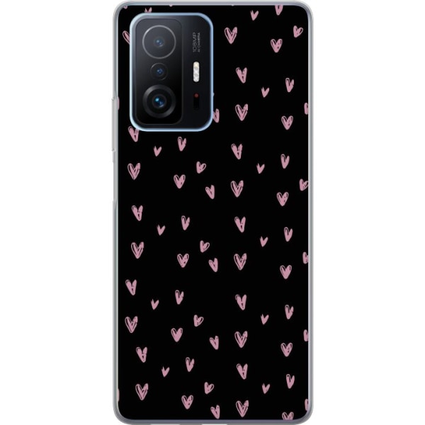 Xiaomi 11T Gennemsigtig cover Små Hjerter