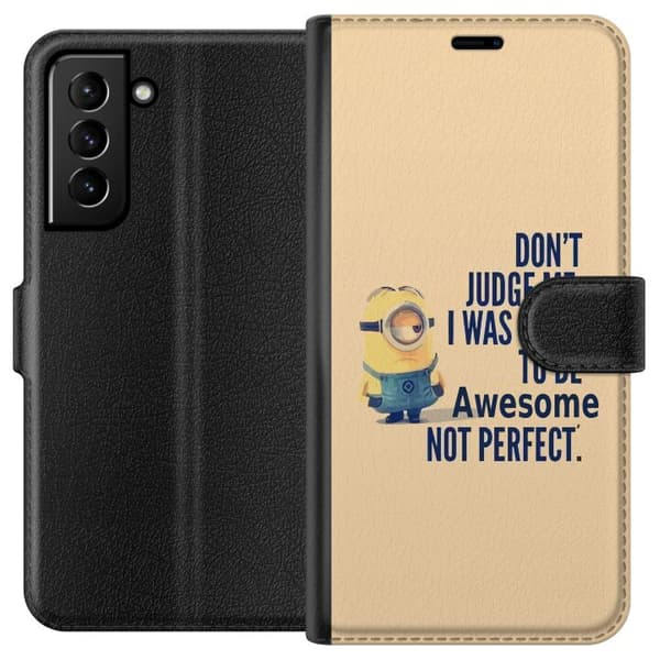 Kompatibel Tegnebogsetui til Samsung Galaxy S21+ 5G Minions