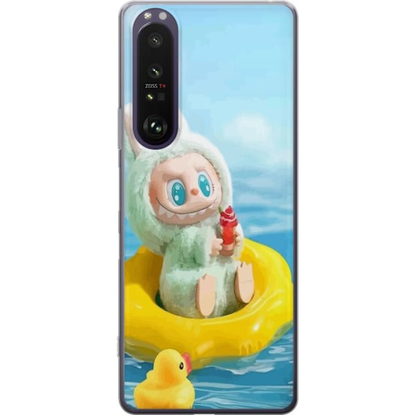 Sony Xperia 1 III Läpinäkyvä kuori Labubu Stripe Attack - R