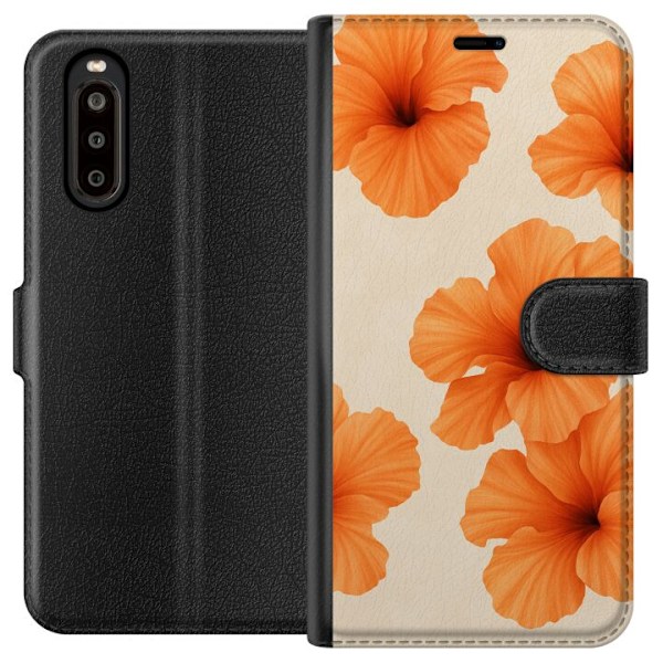 Sony Xperia 10 II Tegnebogsetui Papaya Punch