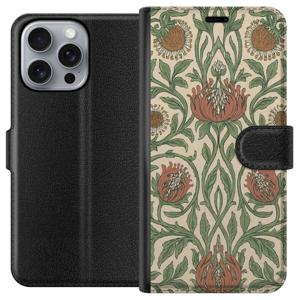 Apple iPhone 16 Pro Max Tegnebogsetui Blad Detaljer