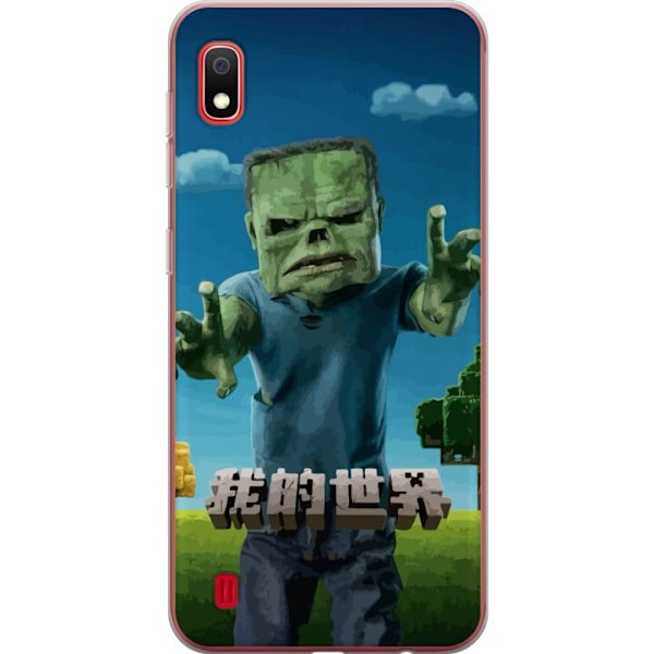 Samsung Galaxy A10 Genomskinligt Skal A Minecraft Movie