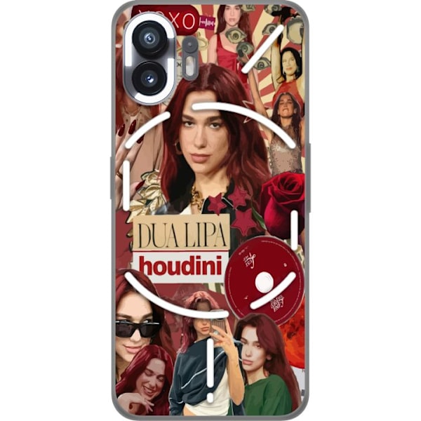 Nothing Phone (2) Läpinäkyvä kuori Dua Lipa – Fashion & Style Edit