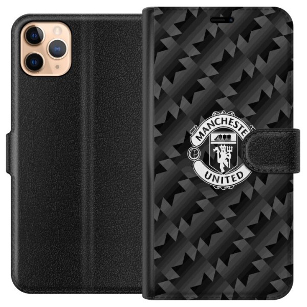 Apple iPhone 11 Pro Max Plånboksfodral Manchester United FC
