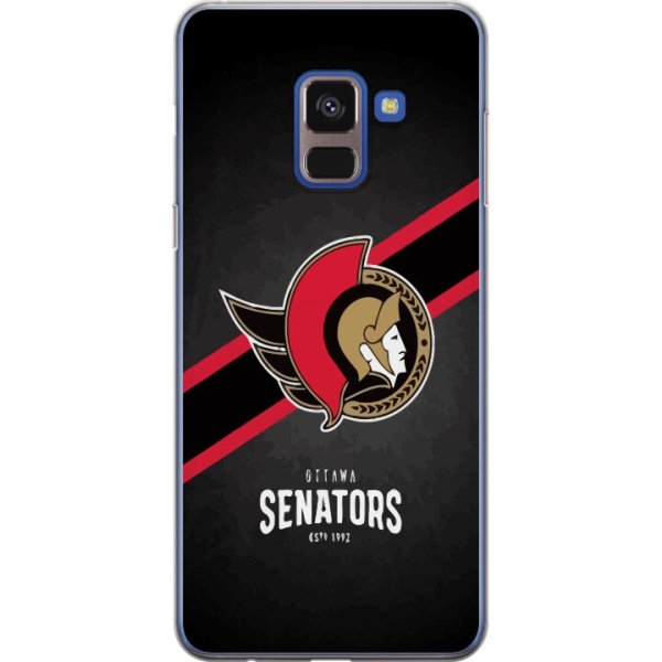 Samsung Galaxy A8 (2018) Gjennomsiktig deksel Ottawa Senators 0129 |  Genomskinligt Skal | Fyndiq