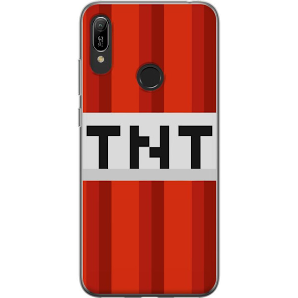 Huawei Y6 (2019) Läpinäkyvä kuori Minecraft TNT