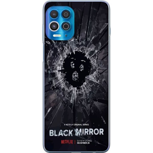 Motorola Edge S Läpinäkyvä kuori Black Mirror Sci-Fi Netfli