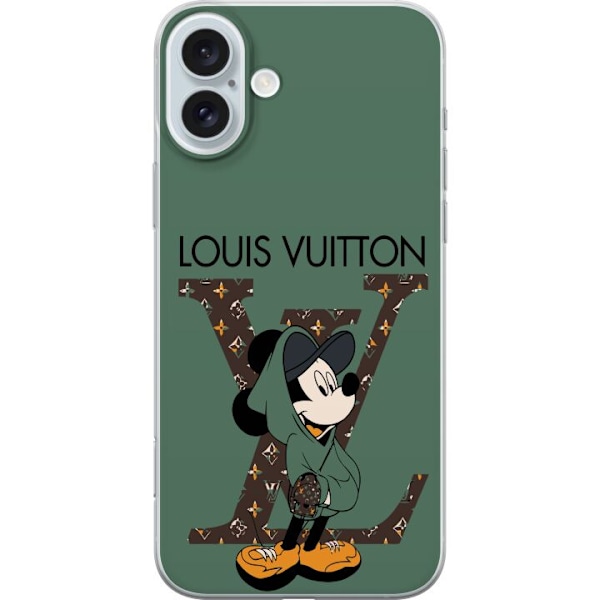 Apple iPhone 16 Plus Gennemsigtig cover LV Mickey