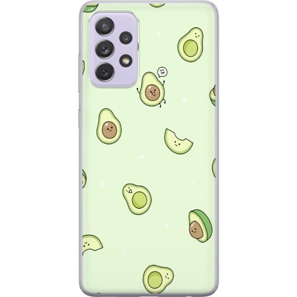 Samsung Galaxy A52s 5G Gennemsigtig cover Avocado