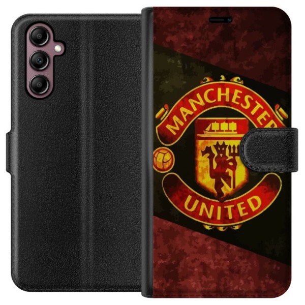 Samsung Galaxy A14 5G Plånboksfodral Manchester United