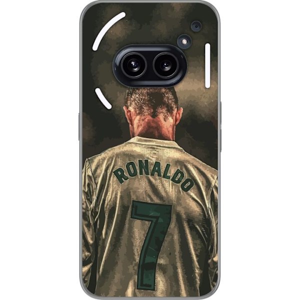 Nothing Phone (2a) Läpinäkyvä kuori Ronaldo