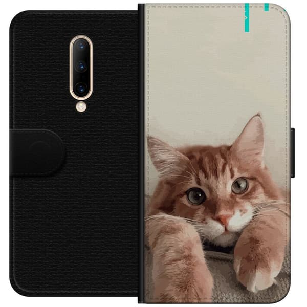 Kompatibel Tegnebogsetui til OnePlus 7 Pro Kat