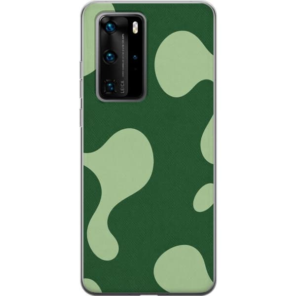 Kompatibelt Mobildeksel til Huawei P40 Pro Matcha-smelting grønn