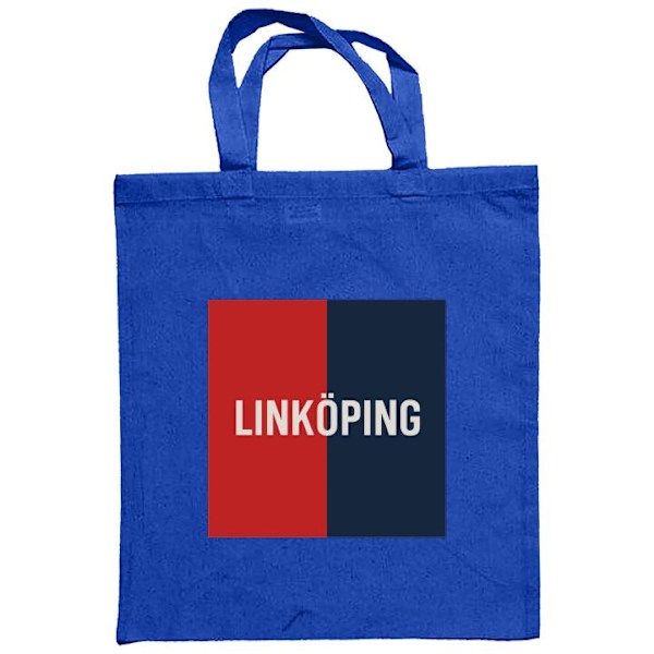 Kangaskassi | Kestävä Ostoskassi Kangasta Linköping – Jääkiekko Sininen one size