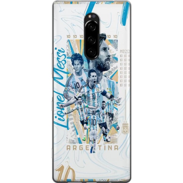 Sony Xperia 1 Gennemsigtig cover Lionel Messi