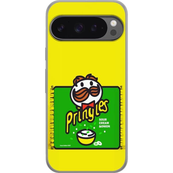 Kompatibelt Mobilskal till Google Pixel 9 Pro XL Pringles gul