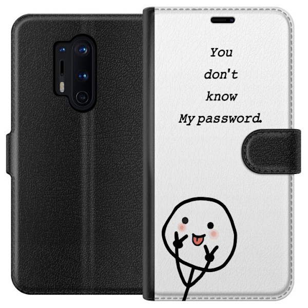 OnePlus 8 Pro Tegnebogsetui Du Kender Ikke Mit Adgangskode