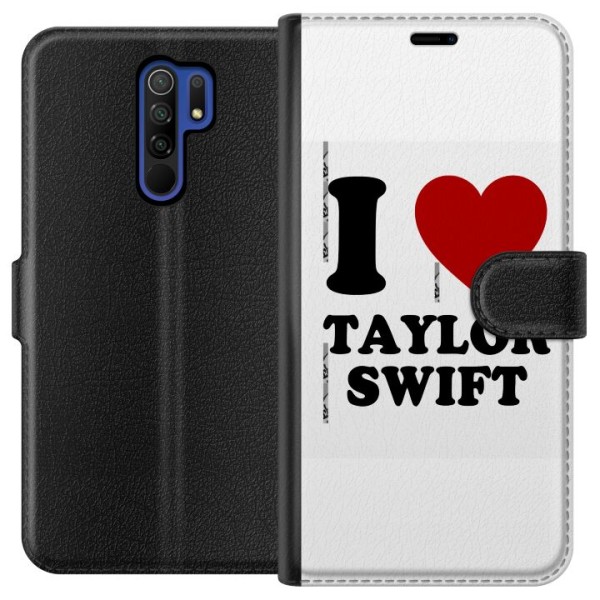 Xiaomi Redmi 9 Tegnebogsetui Taylor Swift
