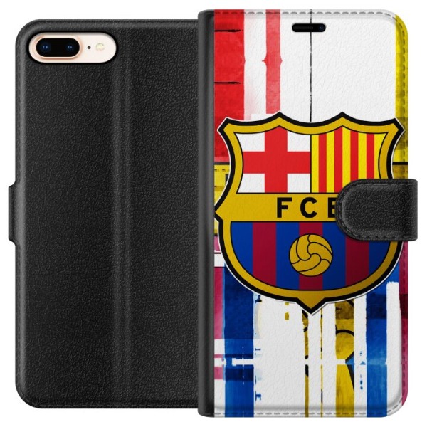 Apple iPhone 7 Plus Plånboksfodral FC Barcelona
