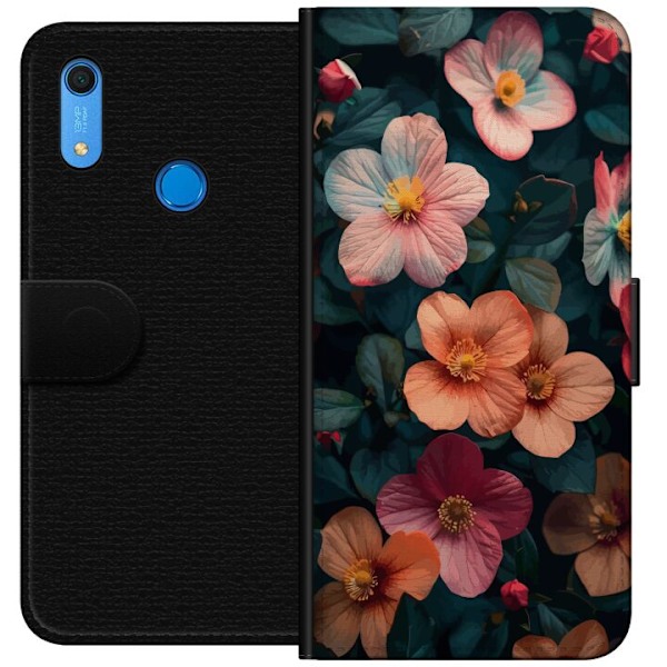 Huawei Y6s (2019) Plånboksfodral Blommor