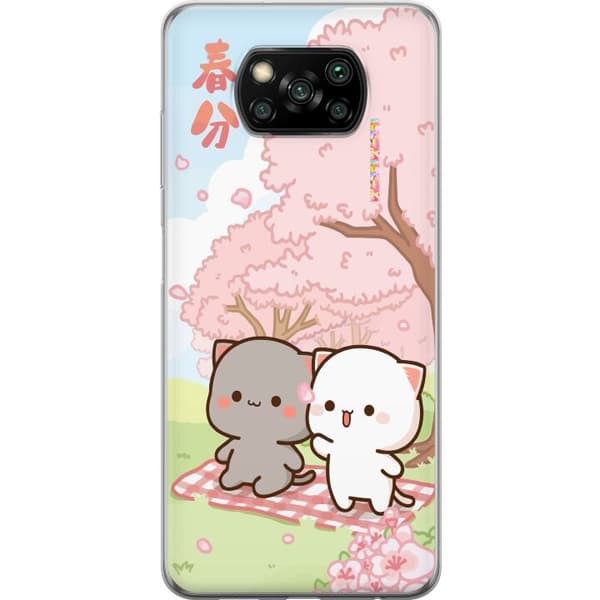 Kompatibelt Mobilskal till Xiaomi Poco X3 NFC Kawaii Sommar
