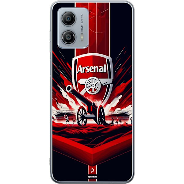 Motorola Moto G53 Gjennomsiktig deksel Arsenal