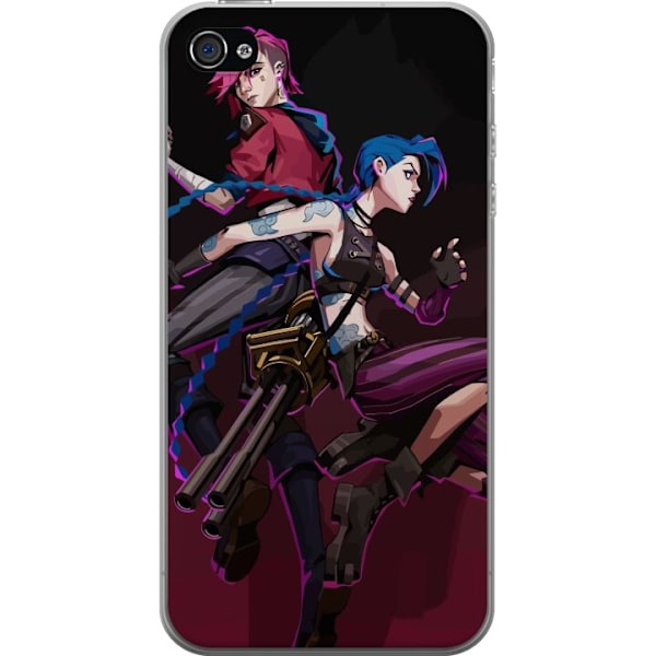 Apple iPhone 4s Gennemsigtig cover League of Legends