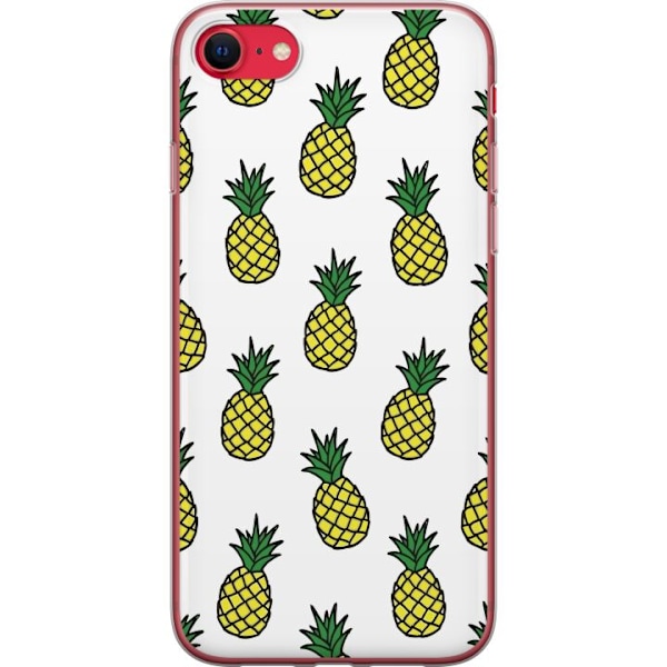 Apple iPhone 16e Läpinäkyvä kuori Ananas-kuvio