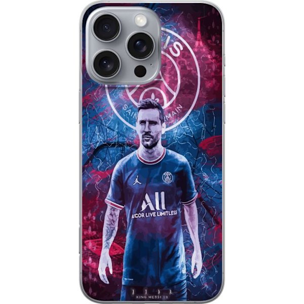 Apple iPhone 16 Pro Max Gjennomsiktig deksel Lionel Messi