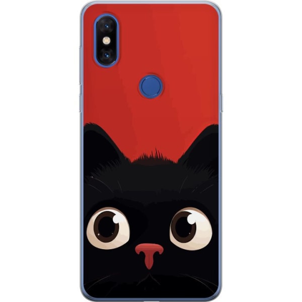 Xiaomi Mi Mix 3 Gennemsigtig cover Livlig Kat