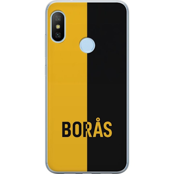 Xiaomi Mi A2 Lite Läpinäkyvä kuori Borås - jalkapallo