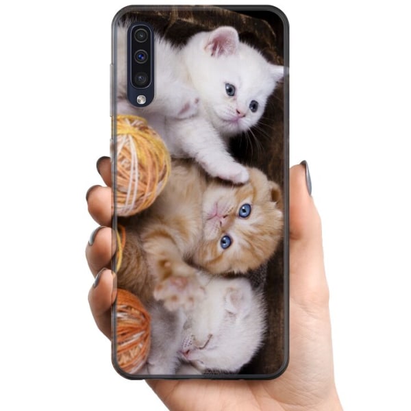 Samsung Galaxy A50 TPU Mobilcover Katte