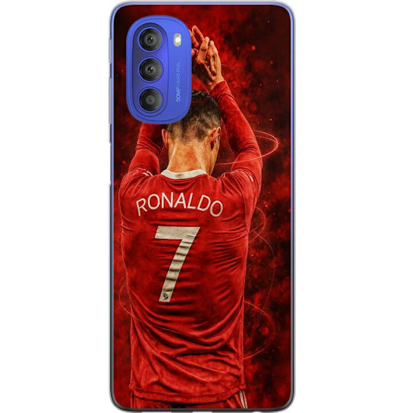 Motorola Moto G51 5G Gennemsigtig cover Ronaldo