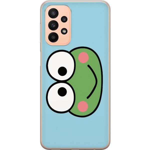 Kompatibelt Mobildeksel til Samsung Galaxy A23 Keroppi Smile
