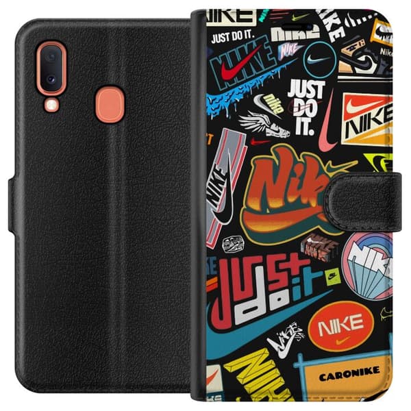Kompatibelt Plånboksfodral till Samsung Galaxy A20e Brands