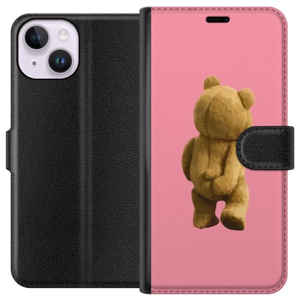 Kompatibel Tegnebogsetui til Apple iPhone 14 Palm Angels Teddybjørn