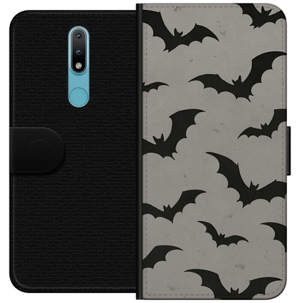 Nokia 2.4 Lompakkokotelo Flutterprint