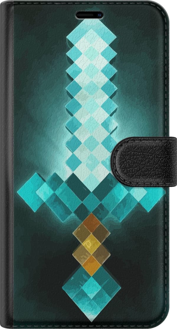 Kompatibelt Lommeboketui til Apple iPhone 11 Minecraft sverd