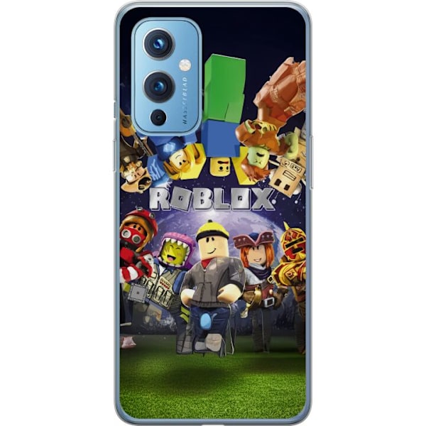 OnePlus 9 Läpinäkyvä kuori Roblox Maailma - Pelaamisseikkailu Lapsille ja Nuorille