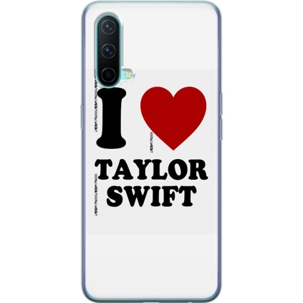 OnePlus Nord CE 5G Genomskinligt Skal Taylor Swift