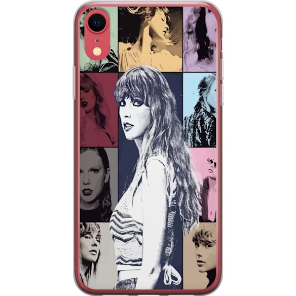 Apple iPhone XR Läpinäkyvä kuori Taylor Swift