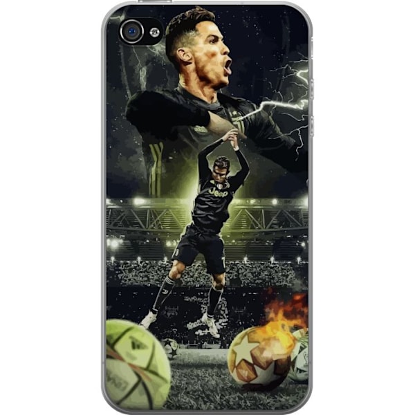 Apple iPhone 4s Gjennomsiktig deksel Ronaldo