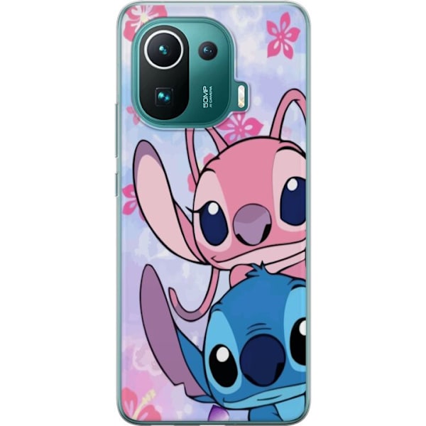 Xiaomi Mi 11 Pro Gjennomsiktig deksel Stitch & Angel