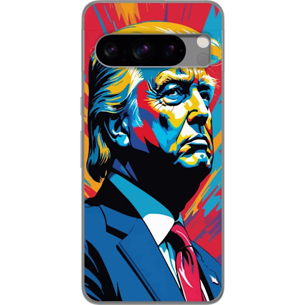 Google Pixel 8 Pro Gjennomsiktig deksel Trump