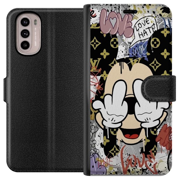 Motorola Moto G41 Plånboksfodral Mickey Mouse