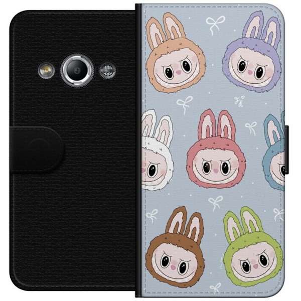 Samsung Galaxy Xcover 3 Lompakkokotelo Pastel Labubu